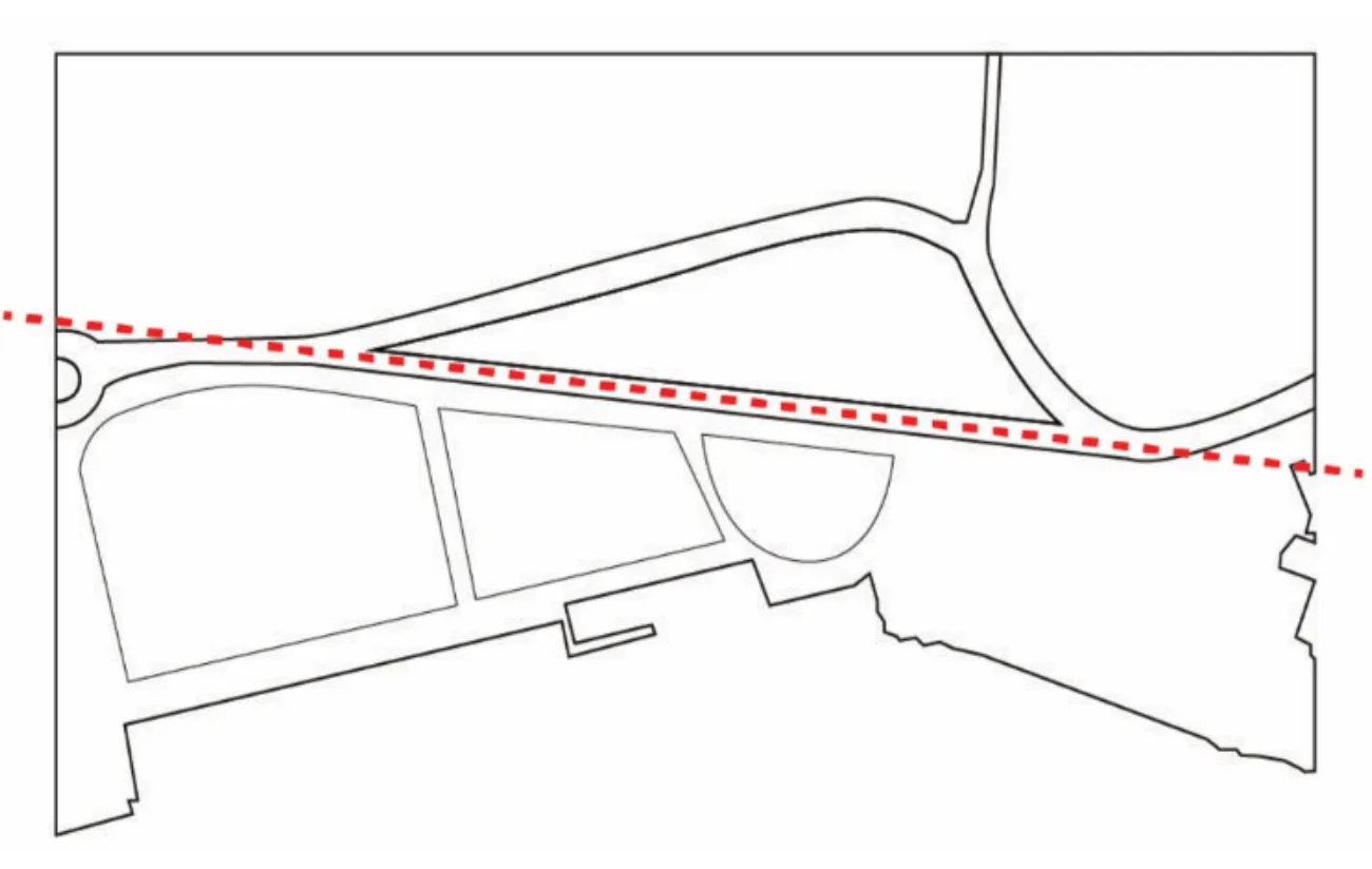 Schéma conceptuel : la voirie comme ligne directrice