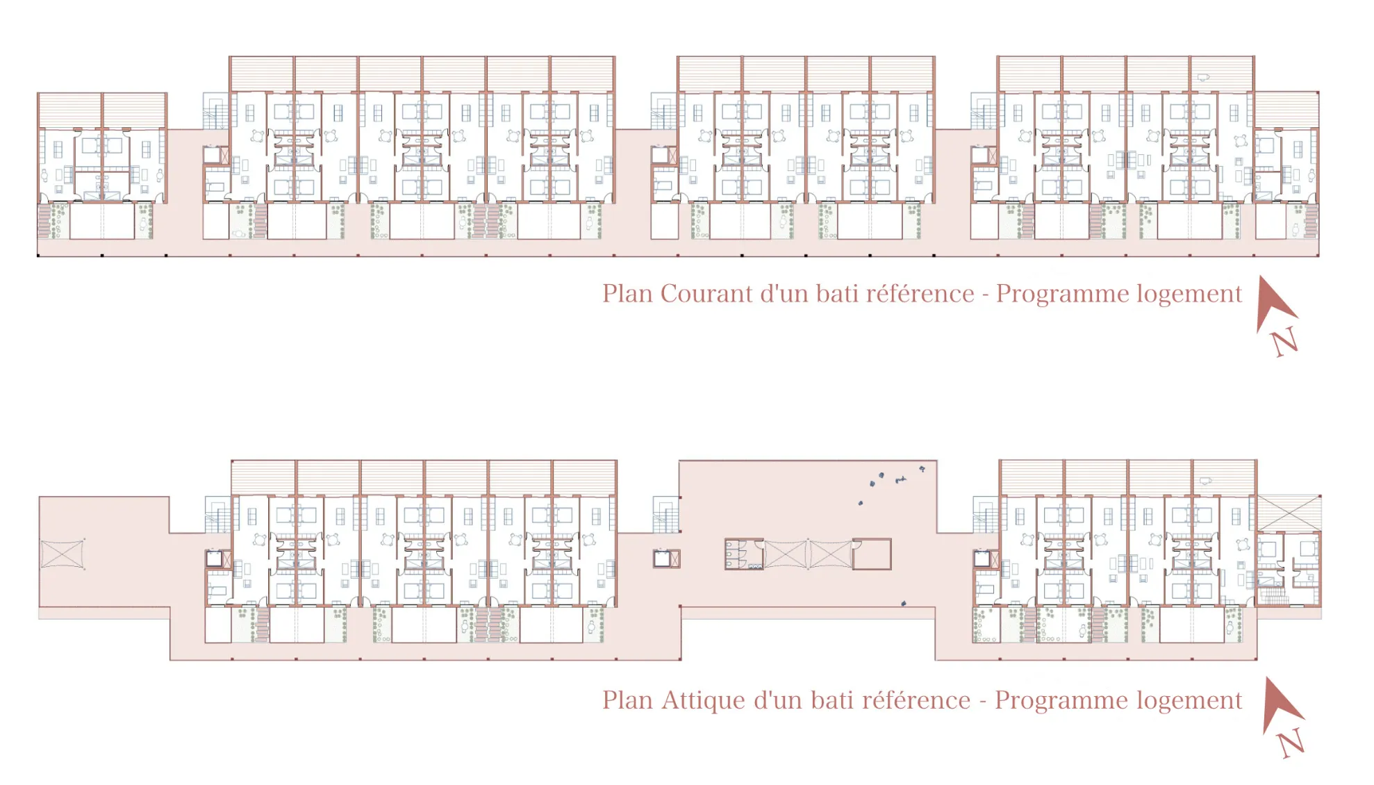 Plan d’un logement de référence